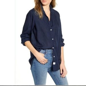 Anthropology Grayson Cotton ButtomDown Shirt Size 2